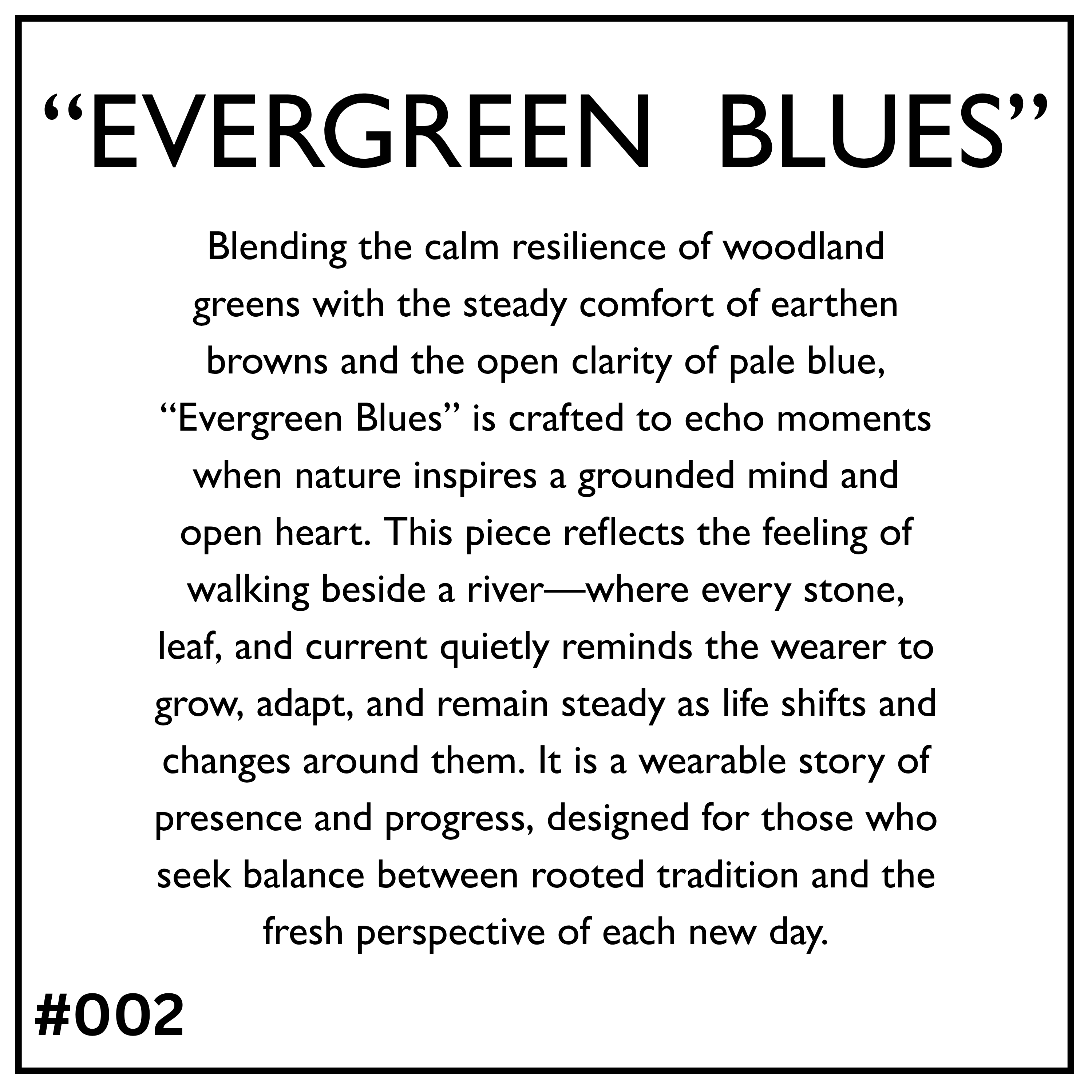 Evergreen Blues